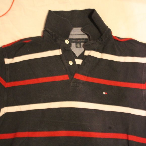 striped Tommy Hilfiger longsleave collar shirt - Picture 6 of 8